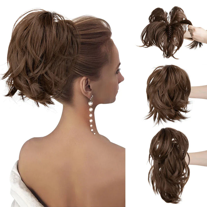 Claw Clip In Ponytail Hair Extensions Diy Hairpiece